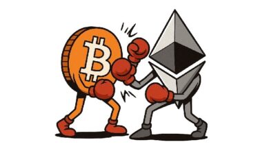 Ethereum может вырасти на 170% относительно биткоина после пробоя нисходящего тренда