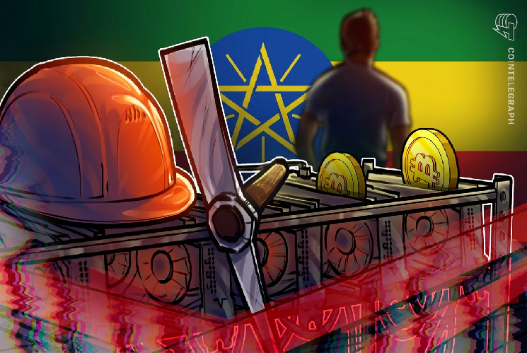 Эфиопия сократила электроснабжение майнеров биткоина на 77% на фоне дефицита гидроэнергии — отчет