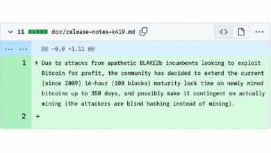 Форк Биткойна BLAKE2b предлагает майнерам подождать 45 дней, прежде чем распоряжаться своими монетами