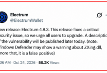 Атака на кошелек Electrum скрыла кражу биткойнов как рост комиссии Атака на кошелек Electrum скрыла кражу биткойнов как рост комиссии
